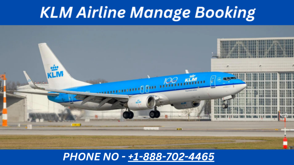KLM Manage Booking