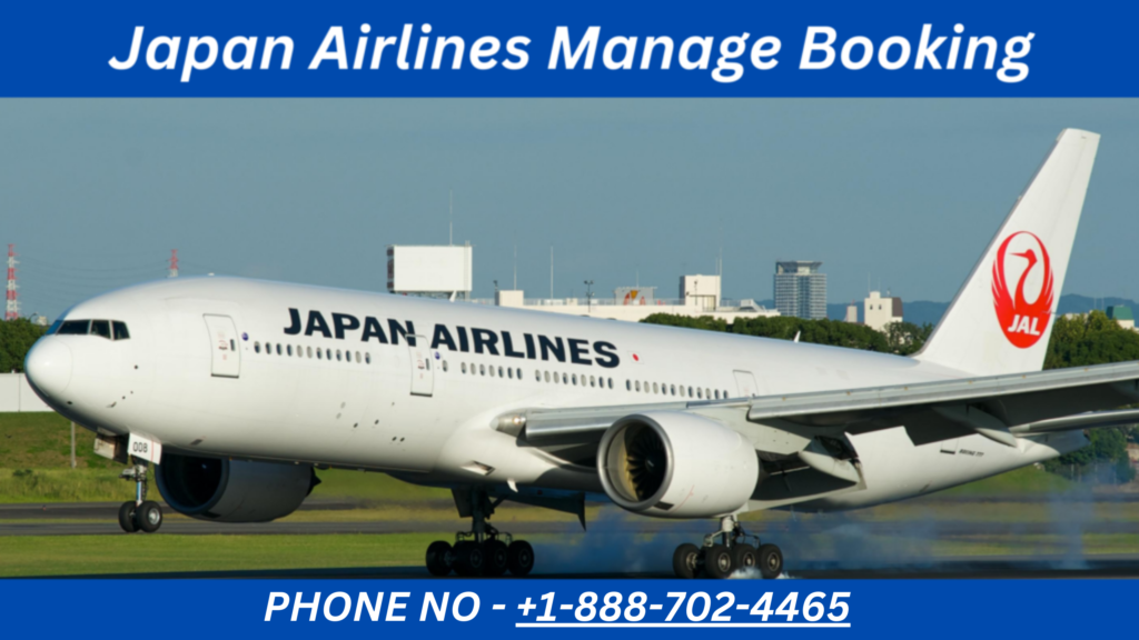 Japan Airlines Manage Booking