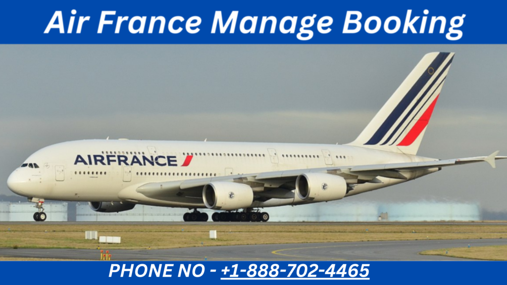 Air France Manage Booking