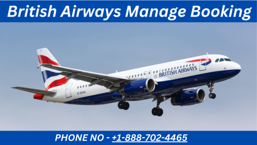 British Airways Manage Booking