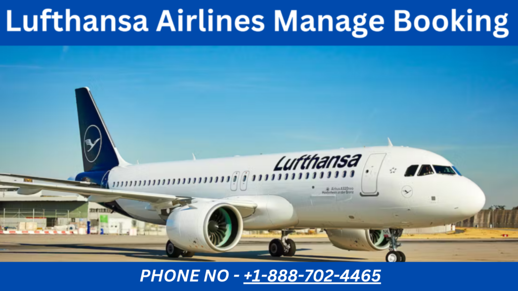 Lufthansa Manage Booking