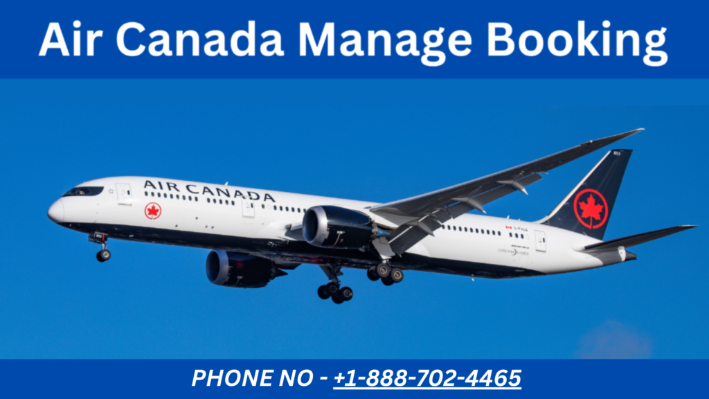 Air Canada Manage Booking