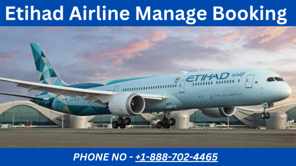 Etihad Manage Booking