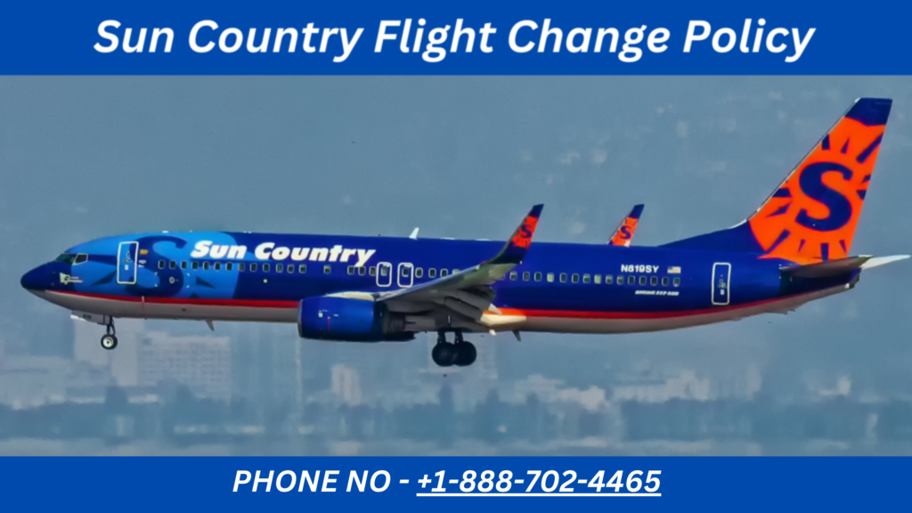 Sun Country Flight Change