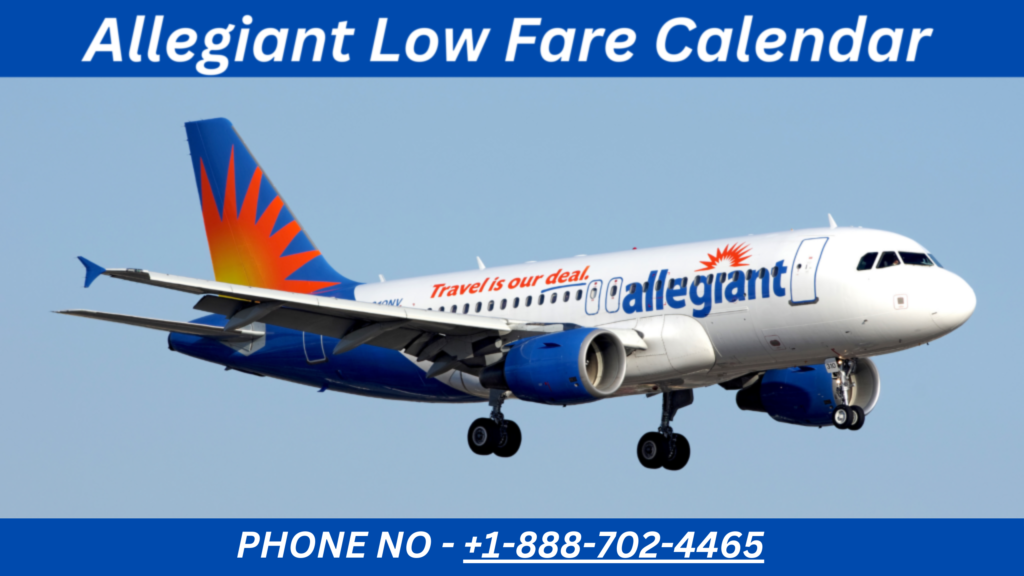 Allegiant Air Low Fare Calendar