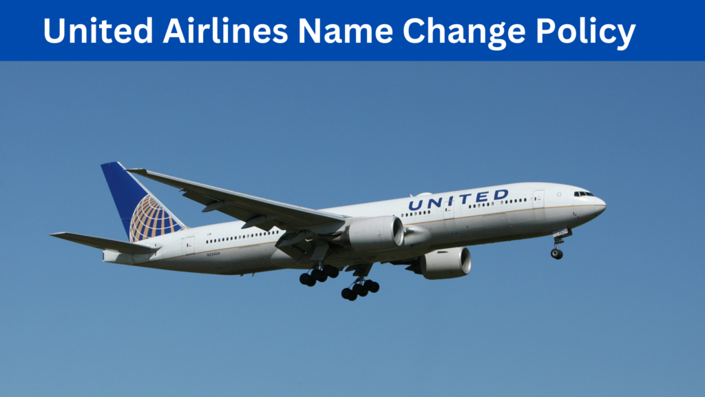 United Airlines Name Chang