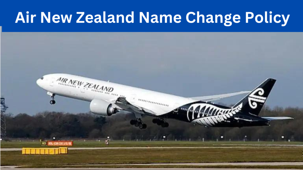 Air New Zealand Name Change