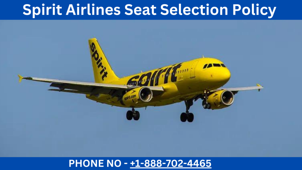 Spirit Airlines Seat Selection