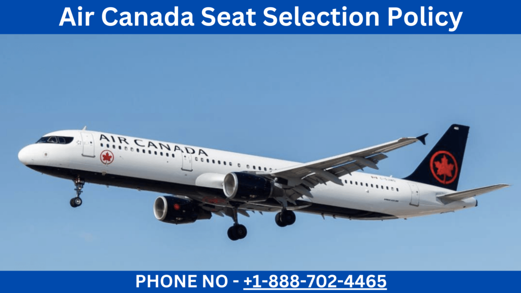 Air Canada Seat Selection