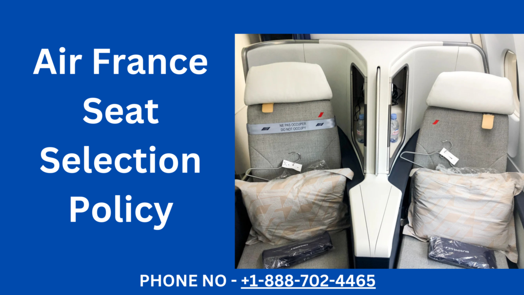 Air France Seat Selection
