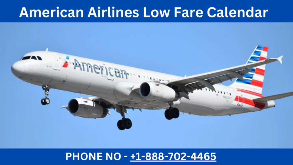 American Airlines Low Fare Calendar