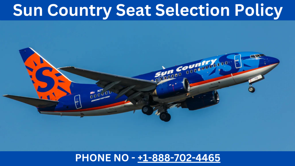 Sun Country Seat Selection