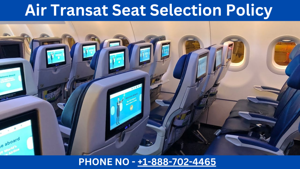 Air Transat Seat Selection