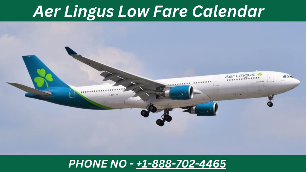 Aer Lingus Low Fare Calendar