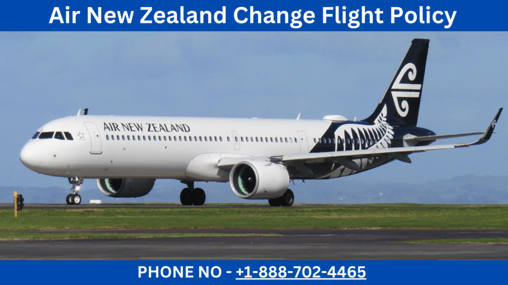 Air New Zealand Flight Change