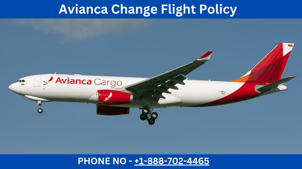 Avianca Change Flight