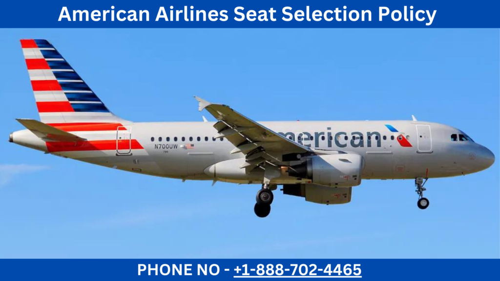 American Airlines Seat Selection