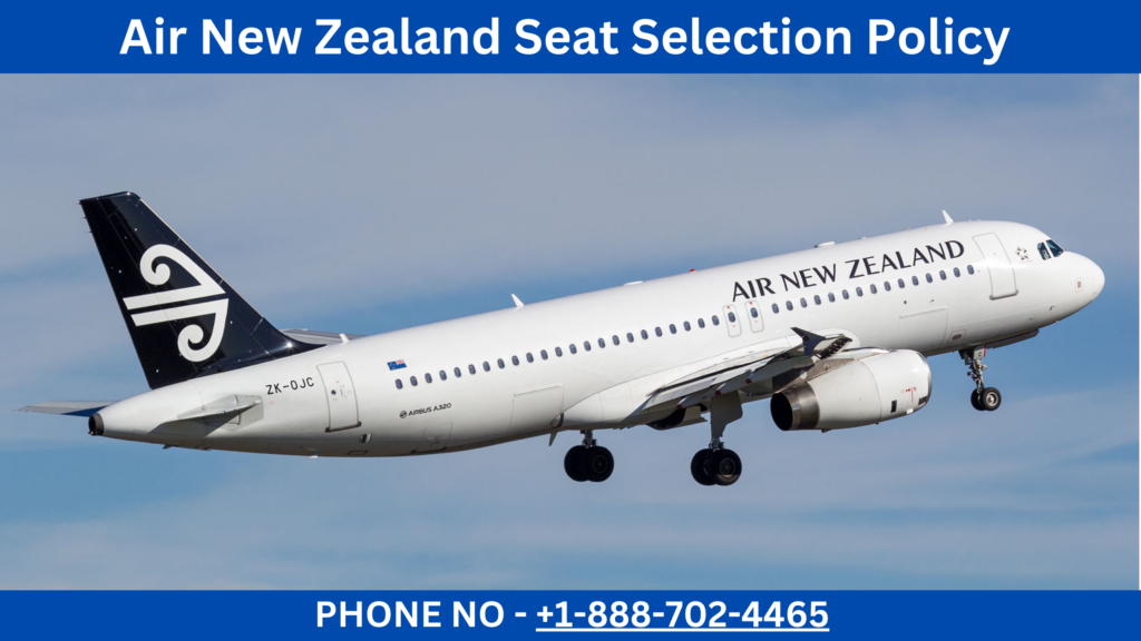 Air New Zealand Seat Selection