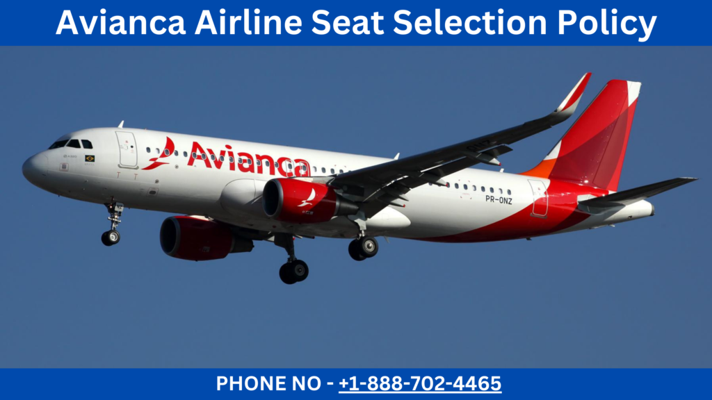 Avianca Airline Seat Selection
