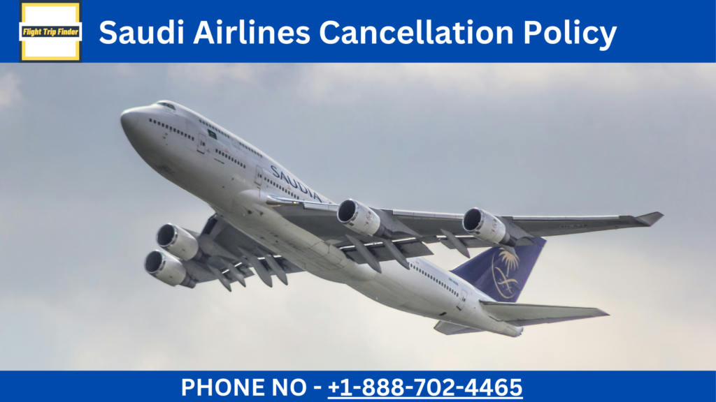 saudi airlines cancellation policy