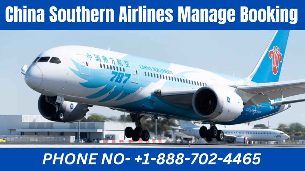 China Southern Airlines Manage Booking